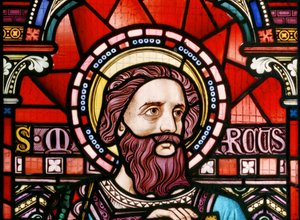 St. Markus (Detail) von John Millner Allen