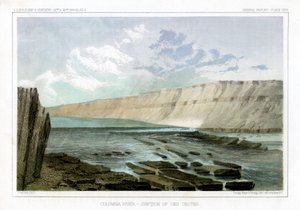 Columbia River, Zusammenfluss der Des Chutes, 1856 von John Mix Stanley