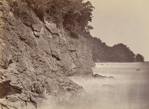 Tropische Landschaft, Klippe - Limon Bay