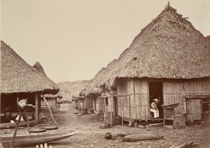 Tropische Szenerie, Straße, Chipigana, 1871 von John Moran
