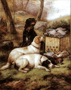 Die Tagesbeute, um 1910 von John Morris