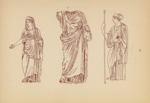 Antikes griechisches Frauenkostüm