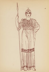 Antikes griechisches Frauenkostüm von John Moyr Smith