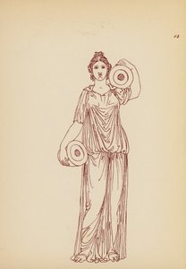 Antikes griechisches Frauenkostüm von John Moyr Smith
