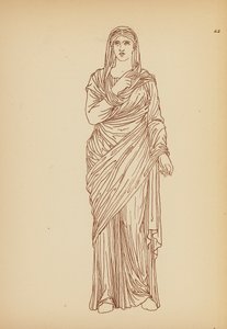 Antikes griechisches Frauenkostüm von John Moyr Smith