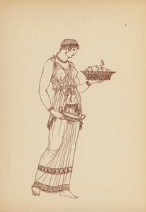 Antikes griechisches Frauenkostüm