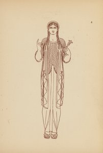 Antikes griechisches Frauenkostüm von John Moyr Smith