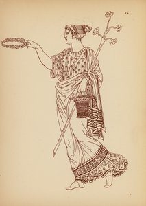 Antikes griechisches Frauenkostüm von John Moyr Smith