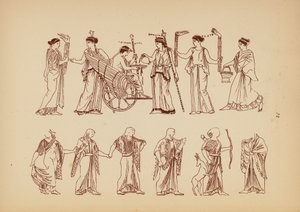 Antikes griechisches Frauenkostüm von John Moyr Smith