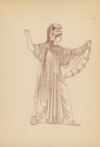 Antikes griechisches Frauenkostüm von John Moyr Smith