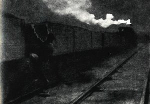 Flucht mit dem Zug, November 1899, 1945 von John Nash