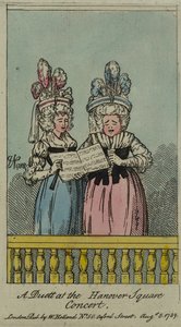 Ein Duett beim Hanover Square Konzert, 1788