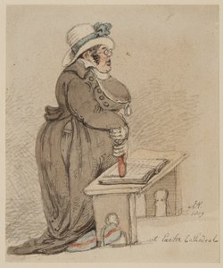 In der Kathedrale von Exeter, 1809