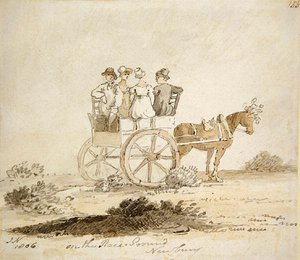 Auf dem Rennplatz, Newbury von John Nixon