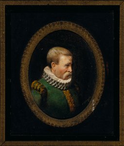 Porträt eines Hugenotten-Gentlemans zur Zeit von Karl IX. von John O