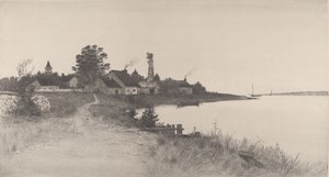 Unbetitelte Küstenszene, 1891 von John O. Anderson