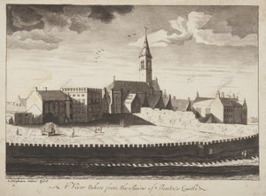 St Andrews Delineated - Eine Ansicht von den Ruinen von Beatons Castle