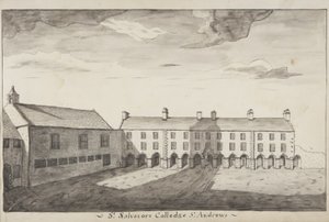 St Andrews Delineated - St Salvators College St Andrews von John Oliphant