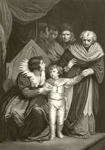 Elizabeth Woodville übergibt ihren Sohn von John Opie