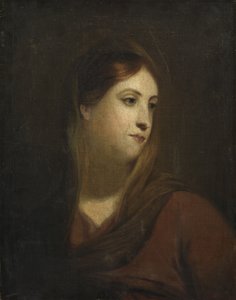 Skizze eines Frauenkopfes, ca. 1800