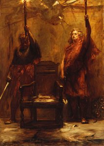 Die Kerzenhalter des Häuptlings von John Pettie