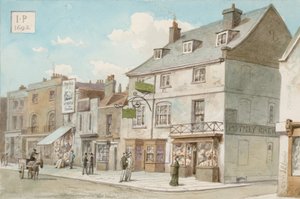 Das Bull and Star Gasthaus, High Street, Putney, London von John Phillipp Emslie
