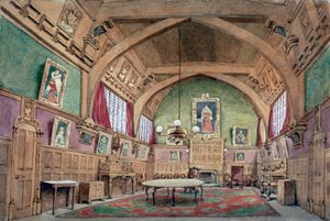 Innenansicht der Halle in Barnard