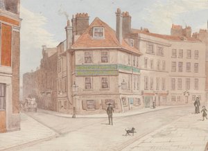 Northumberland Head Inn an der Ecke von Fort St. und Gun St., Spitalfields