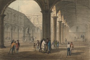Der Innenhof der Royal Exchange