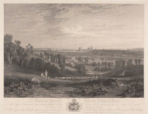 Ein Blick auf Oxford von der Abingdon Road