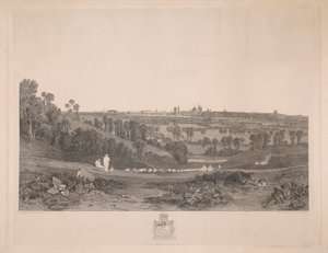Ansicht von Oxford von der Abingdon Road