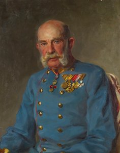 Kaiser Franz Joseph I. in der Dienstuniform eines österreichischen Feldmarschalls von John Quincy Adams