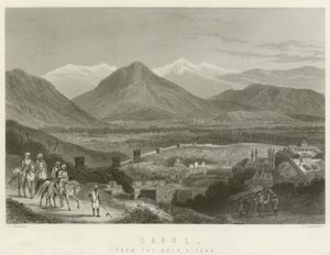 Kabul, vom Bala Hissar von John Ramage
