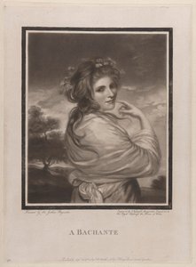 Eine Bacchantin (Emma Hart, später Lady Hamilton) von John Raphael Smith