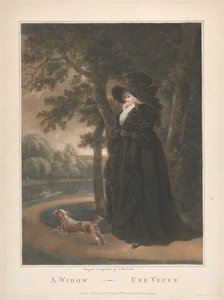 Eine Witwe von John Raphael Smith