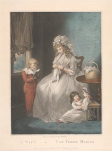Eine Ehefrau - Eine verheiratete Frau von John Raphael Smith