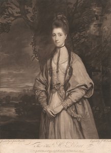 Die ehrenwerte Mrs. Damer von John Raphael Smith