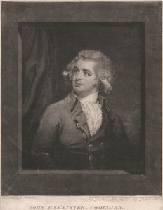 John Bannister, Komiker, 1787 von John Raphael Smith