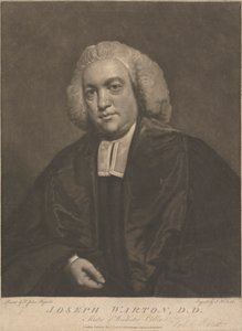 Joseph Warton, Direktor des Winchester College