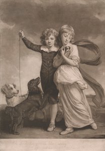 Die Clavering-Kinder von John Raphael Smith