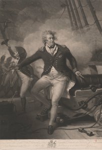 Der ehrenwerte Admiral Lord Viscount Duncan, als er bei Camperdown siegreich war