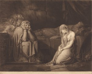 Belisane und Parcival unter dem Zauber von Urma von John Raphael Smith after Henry Fuseli