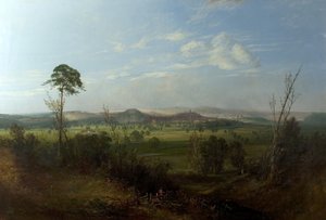 Blick auf Nottingham von Wilford, ca. 1850 von John Rawson Walker
