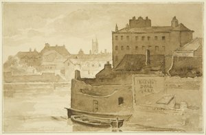 Schwimmender Hafen, bei Counterslip von John Reverend Eden