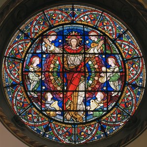 Christus in Majestät von John Richard Clayton