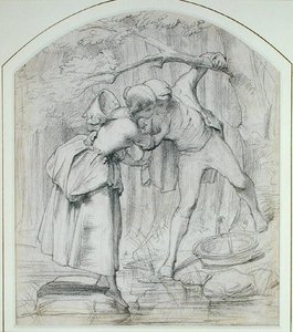 Die Überquerung, ca. 1860 von John Richard Clayton