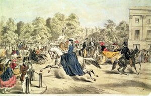 Reiten in Rotten Row, Hyde Park