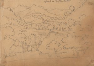 Aufstieg zur Bochetta von John Robert Cozens