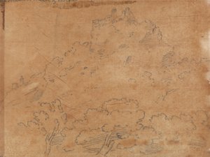 Zwischen Brixen und Bozen, 8. Juni von John Robert Cozens