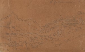 Bramans der Mauriennes von John Robert Cozens